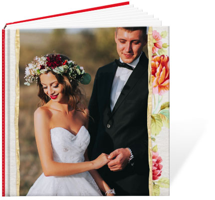 Весільна фотокнига - фотодрук, тверді сторінки, підготовка макету, обробка фото