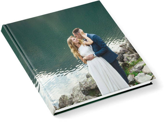 Весільна фотокнига - верстка макету, обробка фото, преміум фотодрук